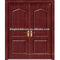 PVC Door / Wood Door with PVC sheet (JKD-1812) For Double Door Design